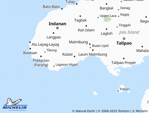 MICHELIN Kulasi map - ViaMichelin