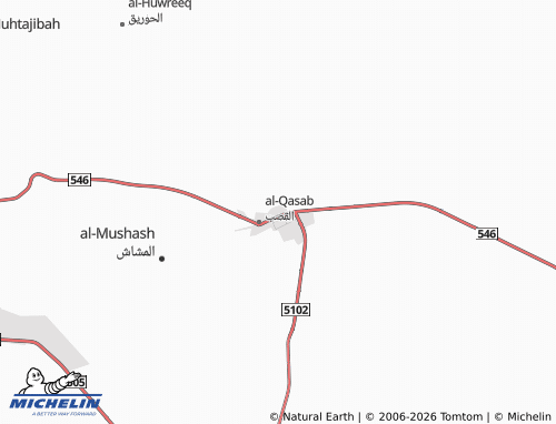 Carte MICHELIN al-Khalidiyyah - ViaMichelin