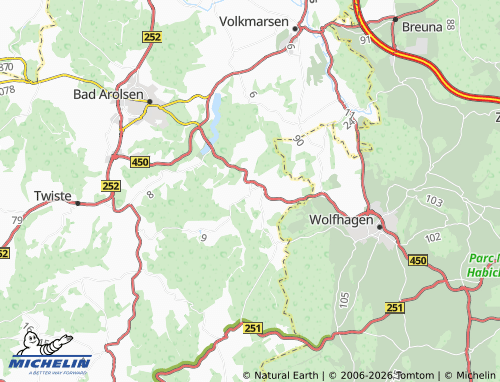 MICHELIN Landau map - ViaMichelin