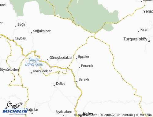 Carte MICHELIN Epçeler - ViaMichelin