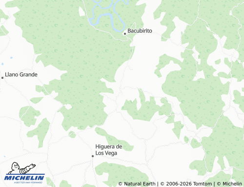 Carte MICHELIN Ventura de Gerardo - ViaMichelin
