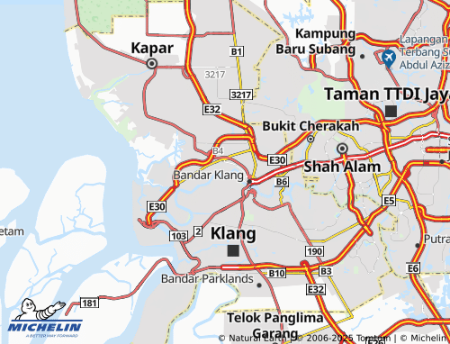 MICHELIN-Landkarte Kampung Tanjung Syawal - ViaMichelin