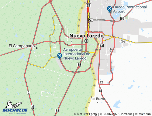 Mappa MICHELIN Los Encinos - ViaMichelin