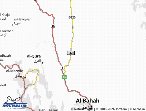 Carte MICHELIN al-Rumman - ViaMichelin