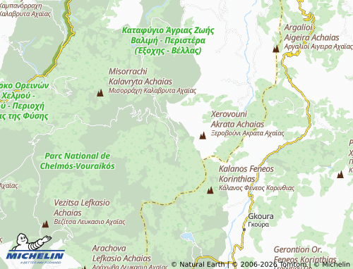 Carte MICHELIN Agia Varvara - ViaMichelin
