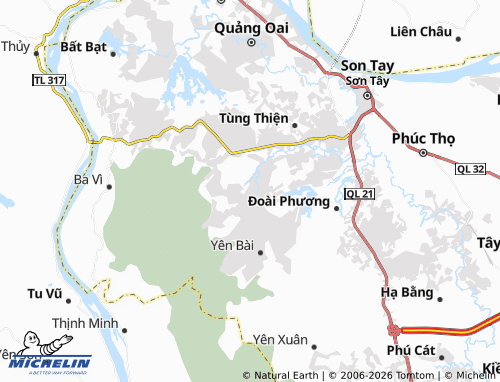 MICHELIN Vân Hòa map - ViaMichelin