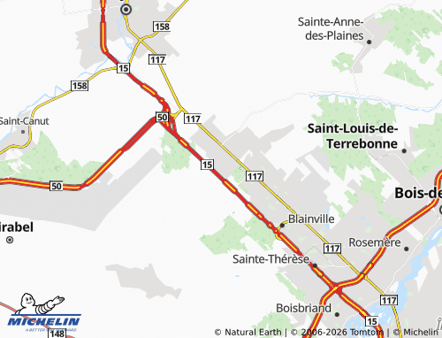 Mapa MICHELIN Saint-Janvier - ViaMichelin