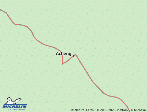 Kaart MICHELIN Acheng - ViaMichelin