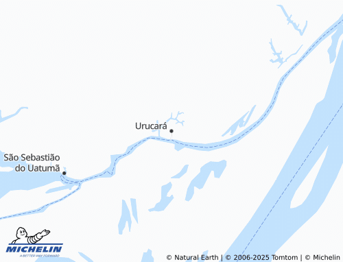 MICHELIN-Landkarte Urucará - ViaMichelin