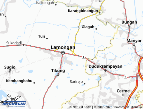 MICHELIN Deket map - ViaMichelin