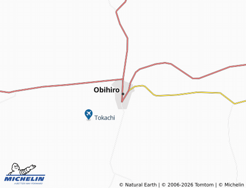 MICHELIN-Landkarte Obihiro - ViaMichelin