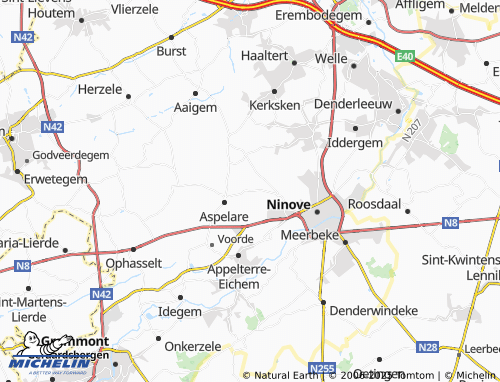 Kaart MICHELIN Nederhasselt - ViaMichelin