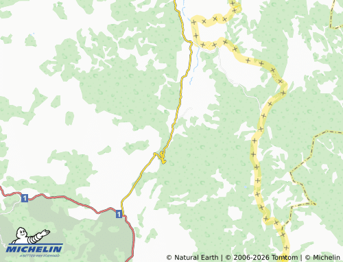 MICHELIN-Landkarte Kupirovo - ViaMichelin