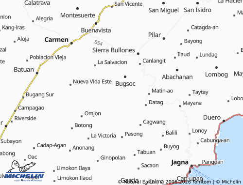 MICHELIN Man-od map - ViaMichelin