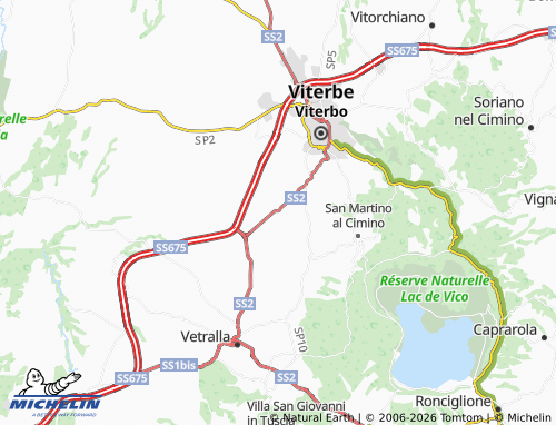 Mapa MICHELIN Ponte di Cetti - ViaMichelin