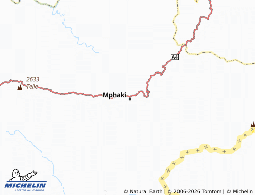 Mappa MICHELIN Mphaki Ha Mahlomola-Letsie - ViaMichelin