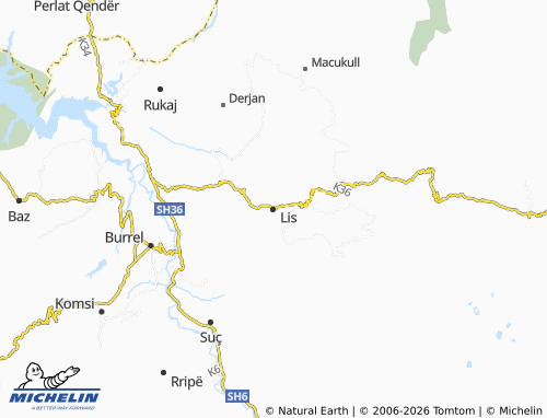 Mappa MICHELIN Lis - ViaMichelin
