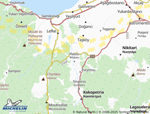 Mapa MICHELIN Agios Epifanios - ViaMichelin