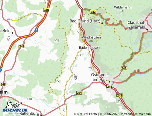 MICHELIN Eisdorf map - ViaMichelin