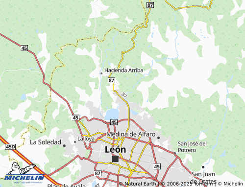 MICHELIN-Landkarte San Isidro Labrador - ViaMichelin