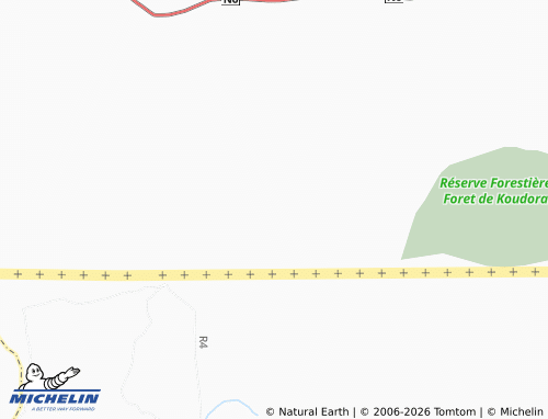 MICHELIN Saré Guiro map - ViaMichelin