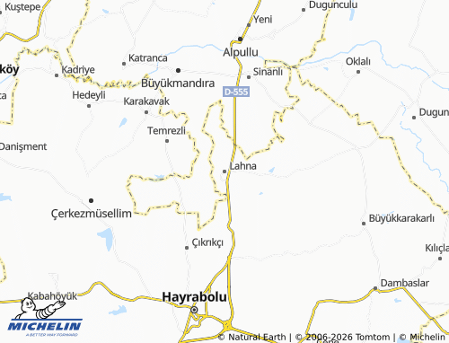Mapa MICHELIN Lahna - ViaMichelin