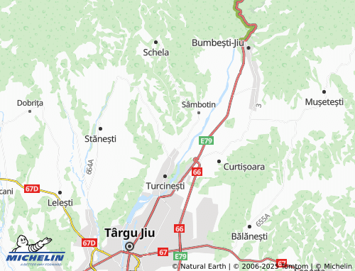 MICHELIN Cartiu map - ViaMichelin