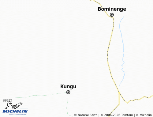 MICHELIN-Landkarte Ngbwanda - ViaMichelin