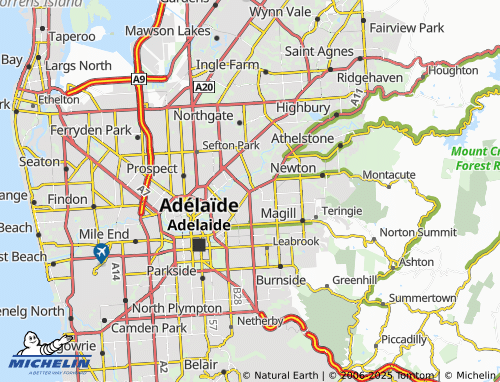 MICHELIN Marden map - ViaMichelin