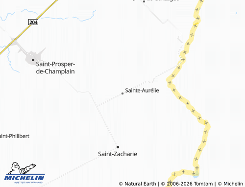 MICHELIN-Landkarte Sainte-Aurélie - ViaMichelin