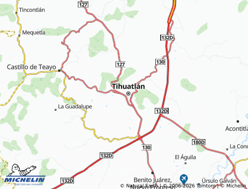 Mapa MICHELIN Independencia - ViaMichelin