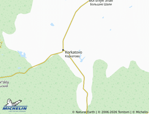 MICHELIN-Landkarte Krasnoyar - ViaMichelin
