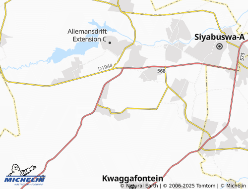 MICHELIN Morwe map - ViaMichelin