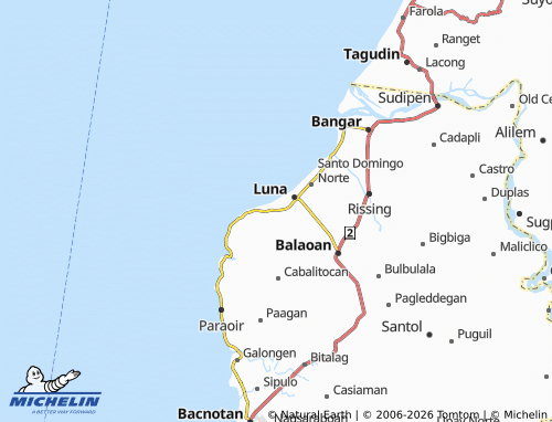 MICHELIN Barrientos map - ViaMichelin