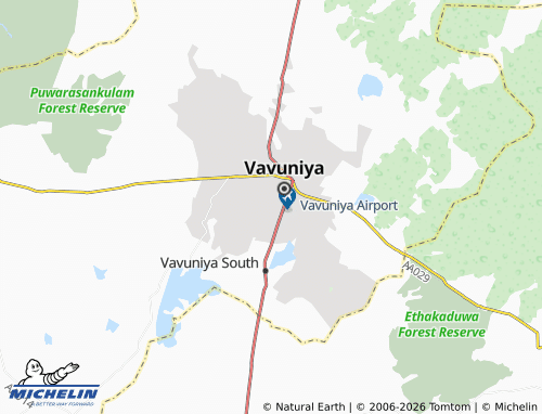 Mapa MICHELIN Thonikal - ViaMichelin