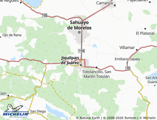 Mappa MICHELIN Guadalupe - ViaMichelin