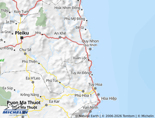 MICHELIN Vân Canh map - ViaMichelin