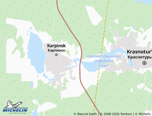MICHELIN-Landkarte Yagodka-2 SNT - ViaMichelin