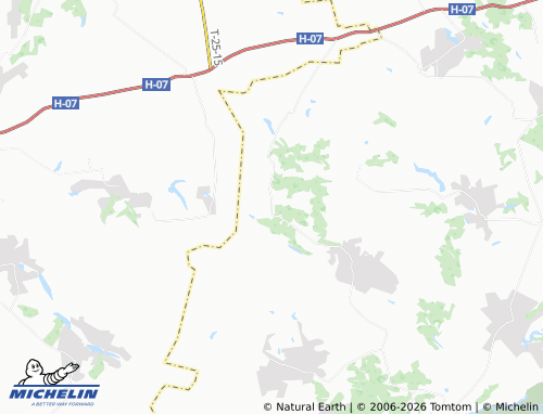 Mappa MICHELIN Dubyna - ViaMichelin