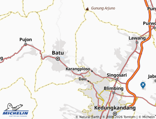 Mapa MICHELIN Tawangargo - ViaMichelin