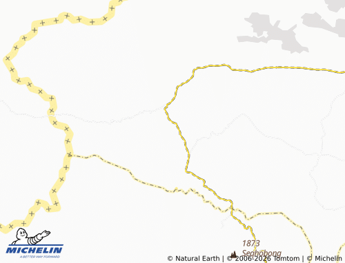 MICHELIN-Landkarte Letlapeng - ViaMichelin
