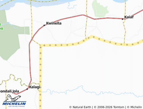 Mapa MICHELIN Saré Bitey - ViaMichelin
