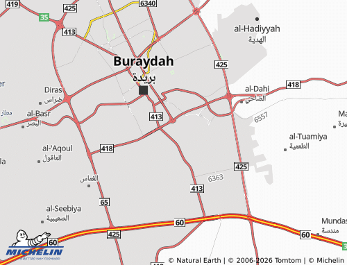 MICHELIN-Landkarte Wahtan - ViaMichelin