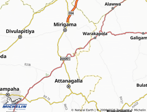 Mappa MICHELIN Hedidenikanda - ViaMichelin