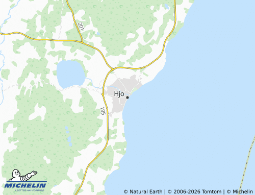 Carte MICHELIN Hjo - ViaMichelin