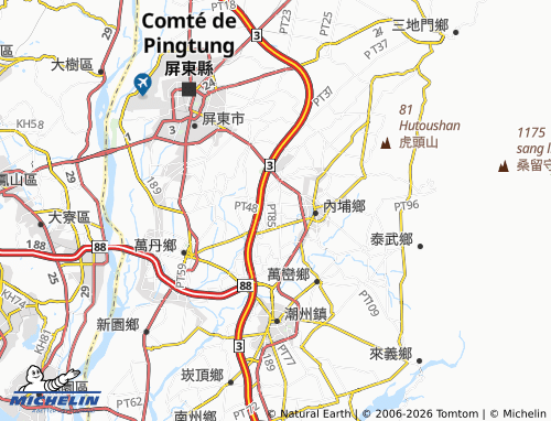 Mappa MICHELIN lao bei shi - ViaMichelin