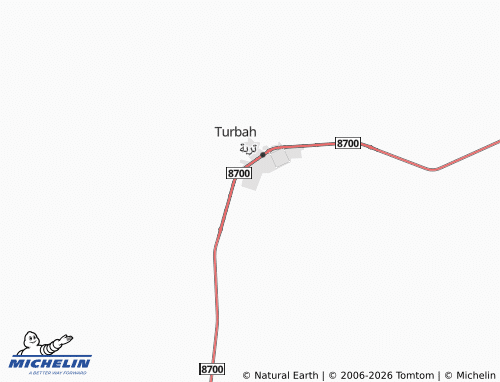 Carte MICHELIN al-Bad - ViaMichelin