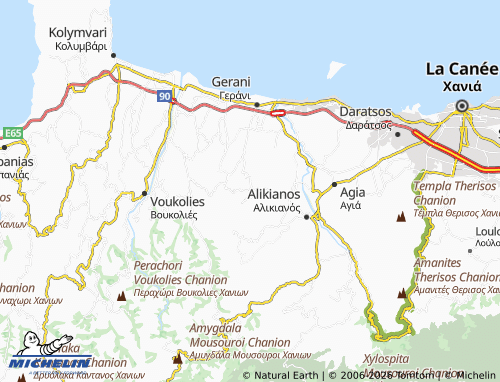 MICHELIN Bapiolos map - ViaMichelin
