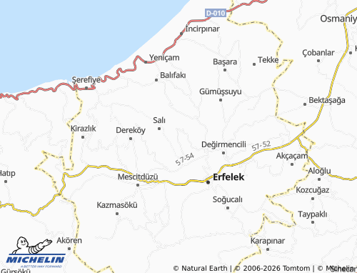 Mappa MICHELIN Güven - ViaMichelin