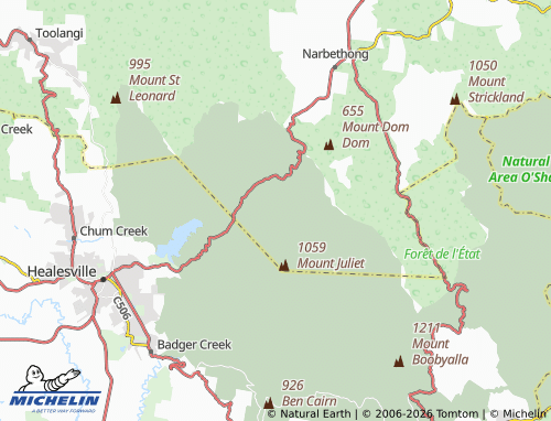 Mappa MICHELIN Fernshaw - ViaMichelin